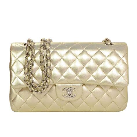 chanel flap bag gold m|chanel vintage flap bag.